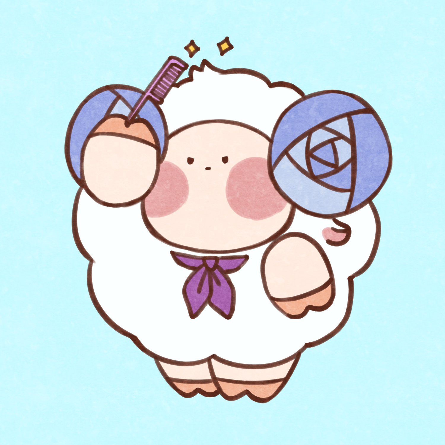 青ばらひつじ（スカイ）